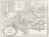 DORSET. Dorsetshire. Grose Seller 1795 old antique vintage map plan chart