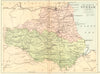 DURHAM. Philip 1873 old antique vintage map plan chart
