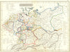 GERMANY, SWITZERLAND, HOLLAND BELGIUM. Arrowsmith 1832 old antique map chart