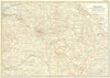FRANCE. North Central around Paris 1903 old antique vintage map plan chart