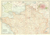 FRANCE. North; inset Paris, Provinces pre-1789 1903 old antique map plan chart