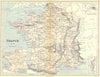 FRANCE. Longman Weller 1882 old antique vintage map plan chart
