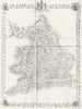 UK. England Wales. Rapkin 1850 old antique vintage map plan chart