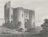 WALES. Kidwelly Castle, Caermarthanshire. Dugdale c1840 old antique print