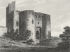 WALES. Kidwelly Castle, Caermarthanshire. DUGDALE c1840 old antique print