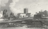 WALES. St David's Cathedral, Pembrokeshire. DUGDALE c1840 old antique print