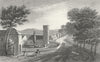 MONMOUTH. Raglan, Monmouthshire. Wales DUGDALE c1840 old antique print picture