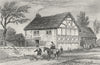 SALVINGTON. Birthplace of Seldon. Sussex. DUGDALE.  1835 old antique print
