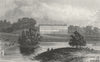 SUSSEX. Petworth House, Earl Egremont. DUGDALE.  c1840 old antique print