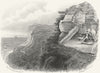 SUSSEX. Lover's seat, Hastings. Newman 1860 old antique vintage print picture