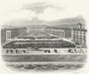 SUSSEX. Warrior Sq, St Leonards-on-Sea. Newman 1860 old antique print picture