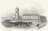 SUSSEX. Warrior Sq, St Leonards. Newman 1860 old antique vintage print picture