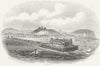 SUSSEX. Pier, Hastings. Newman 1860 old antique vintage print picture