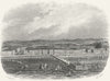 SUSSEX. Hastings pier. Kershaw 1860 old antique vintage print picture