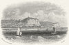 SUSSEX. Hastings sea. Kershaw 1860 old antique vintage print picture