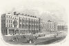 SUSSEX. Parade, St Leonards-on-Sea. Kershaw 1860 old antique print picture