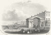 SUSSEX. St Leonards-on-Sea & Beachy Head. Kershaw 1860 old antique print