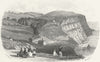 SUSSEX. Ecclesborne. Kershaw 1860 old antique vintage print picture