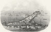 SUSSEX. Hastings Pier. Newman 1860 old antique vintage print picture
