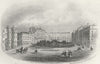 SUSSEX. Wellington Sq, Hastings. Newman 1860 old antique vintage print picture