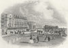 SUSSEX. Pelham Place, Hastings. Newman 1860 old antique vintage print picture