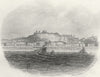 SUSSEX. Hastings sea. Newman 1860 old antique vintage print picture