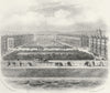 SUSSEX. Warrior Sq, St Leonards-on-Sea. Newman 1860 old antique print picture