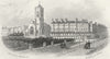 SUSSEX. Warrior Sq, St Leonards. Newman 1860 old antique vintage print picture