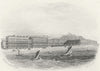 SUSSEX. Carlisle Parade, Hastings. Rock 1860 old antique vintage print picture