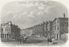SUSSEX. Havelock Rd, Hastings. Rock 1860 old antique vintage print picture