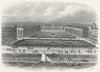 SUSSEX. Warrior Sq 1860 old antique vintage print picture