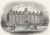 SUSSEX. Hotel, Eastbourne. Newman 1860 old antique vintage print picture