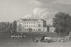 WORCS. Moseley Hall, Worcestershire 1831 old antique vintage print picture