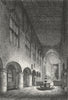 WORCS. Malvern Abbey, Worcestershire 1807 old antique vintage print picture