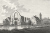 WORCS. Dudley Priory, Worcestershire 1775 old antique vintage print picture