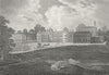WORCS. Whitley Ct in Worcestershire, Lord Foley 1810 old antique print picture