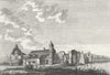 WORCS. Dudley Priory 1776 old antique vintage print picture