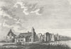 WORCS. Dudley Priory 1776 old antique vintage print picture
