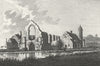 WORCS. Dudley Priory, Worcestershire 1776 old antique vintage print picture