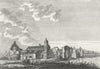 WORCS. Dudley Priory 1776 old antique vintage print picture