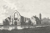 WORCS. Dudley Priory, Worcestershire 1776 old antique vintage print picture