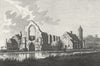 WORCS. Dudley Priory, Worcestershire 1776 old antique vintage print picture