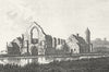 WORCS. Dudley Priory, Worcestershire 1776 old antique vintage print picture