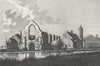 WORCS. Dudley Priory, Worcestershire 1776 old antique vintage print picture