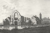 WORCS. Dudley Priory, Worcestershire 1776 old antique vintage print picture
