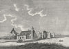 WORCS. Dudley Priory, in Worcestershire c1784 old antique print picture