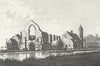 WORCS. Dudley Priory, Worcestershire 1776 old antique vintage print picture