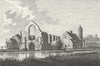 WORCS. Dudley Priory, Worcestershire 1775 old antique vintage print picture