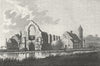 WORCS. Dudley Priory, Worcestershire 1776 old antique vintage print picture