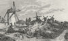 WARCS. Wolvey, Warwickshire. DUGDALE c1840 old antique vintage print picture